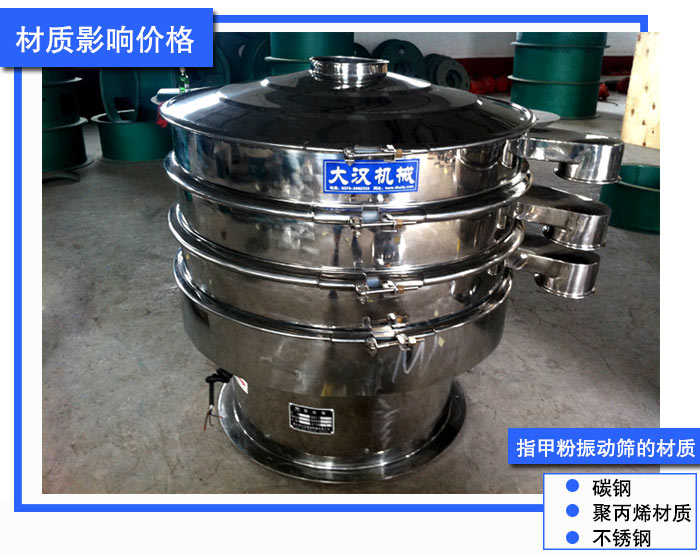 指甲粉振動篩價格 指甲粉振動篩價格