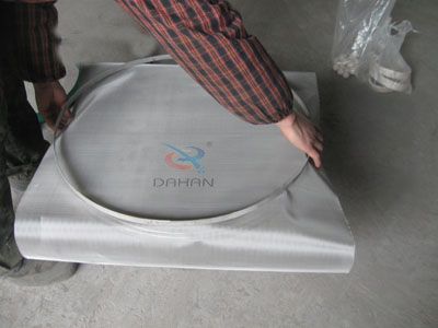 不銹鋼振動篩換網步驟三 不銹鋼振動篩換網步驟三