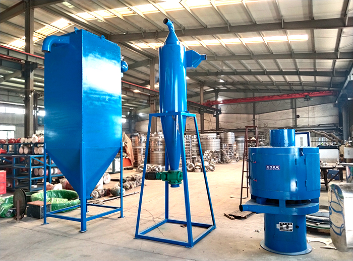 氣流篩應用行業：礦業，建筑，冶金，化工等行業。