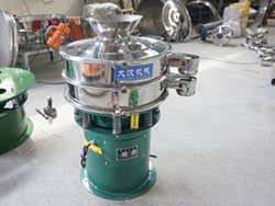 600型帶料斗，底框加高圓形篩