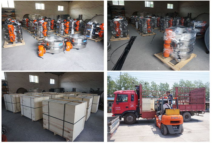 洗衣粉直排篩產(chǎn)品包裝-裝箱,裝車發(fā)貨現(xiàn)場展示