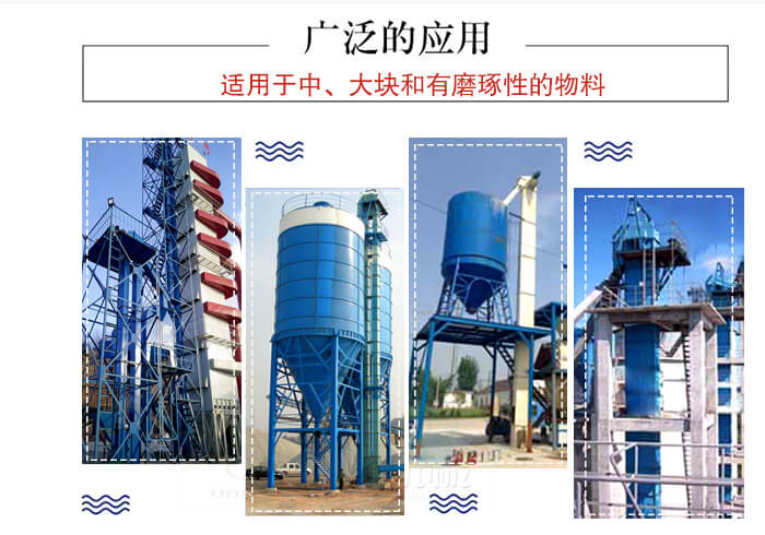 斗式提升機(jī)主要適用范圍主要是化工,糧食,建筑材料較多。